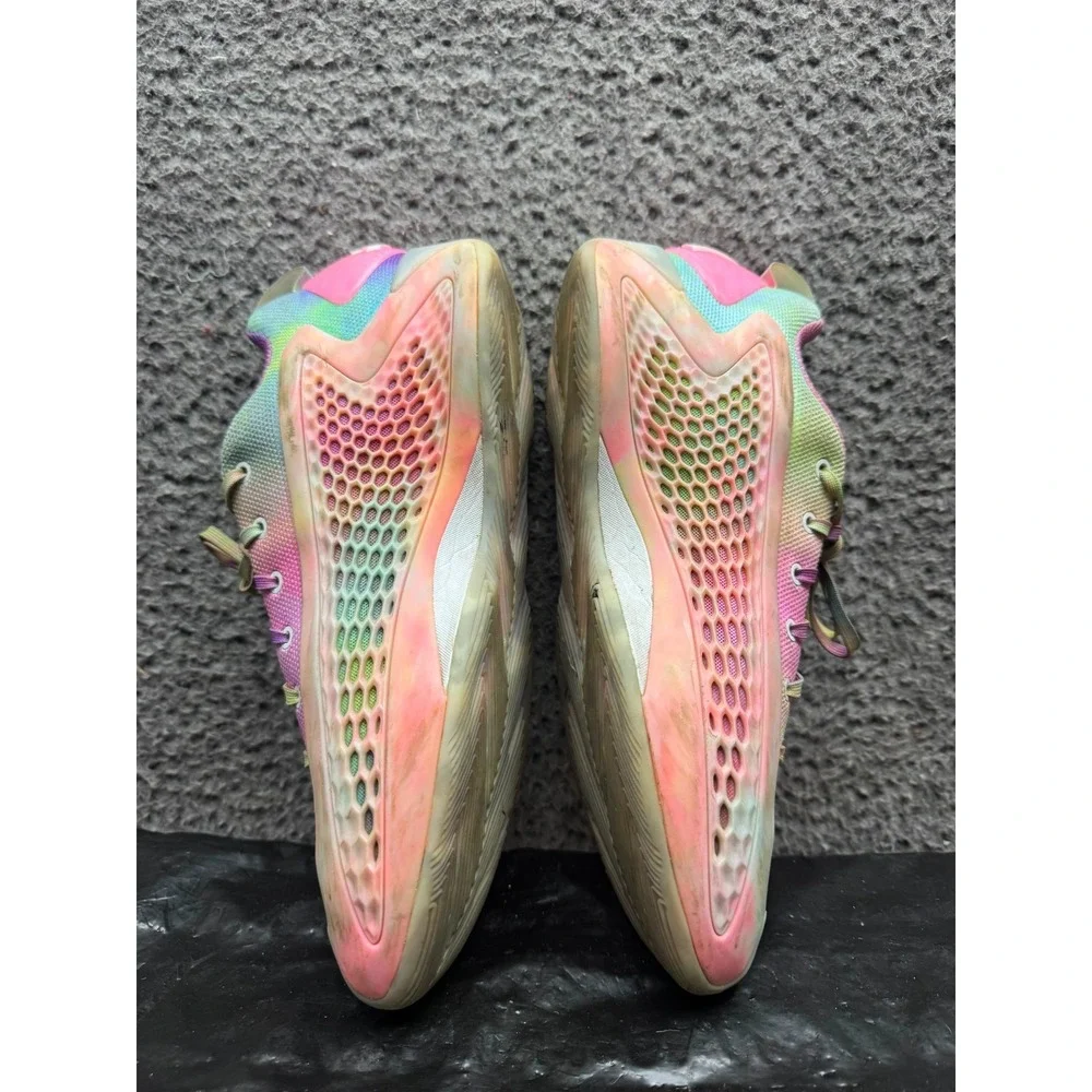 Adidas Anthony Edwards 1 Low Trainers‎ Cloud White Bliss Pink JR3916 Mens 9.5 US